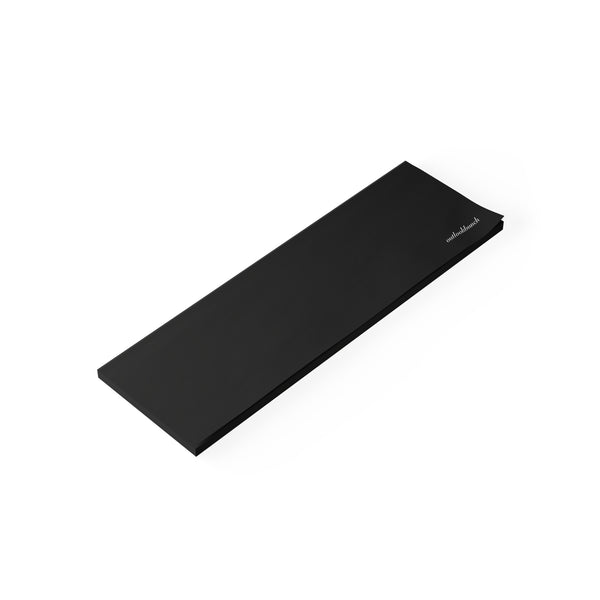 Quote note pad - blank - black