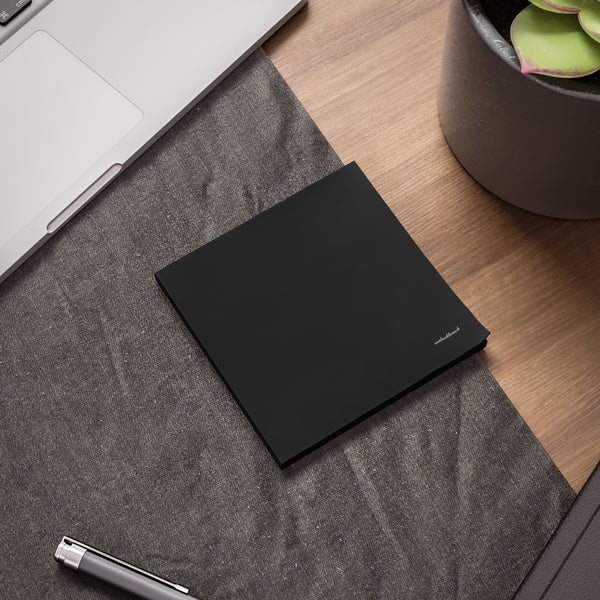 Quote note pad - blank - black