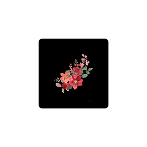 Pic - Flower 1 - Sticker - Black