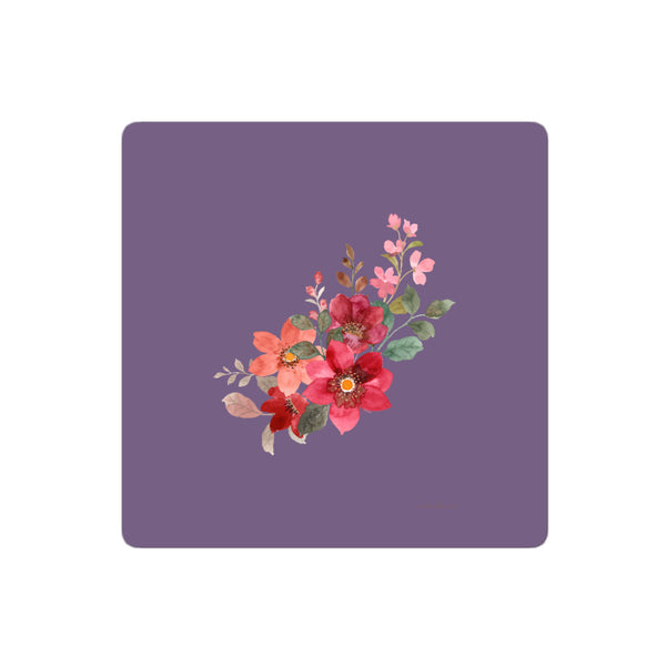 Pic - Flower 1 - Sticker - Muted grey-purple