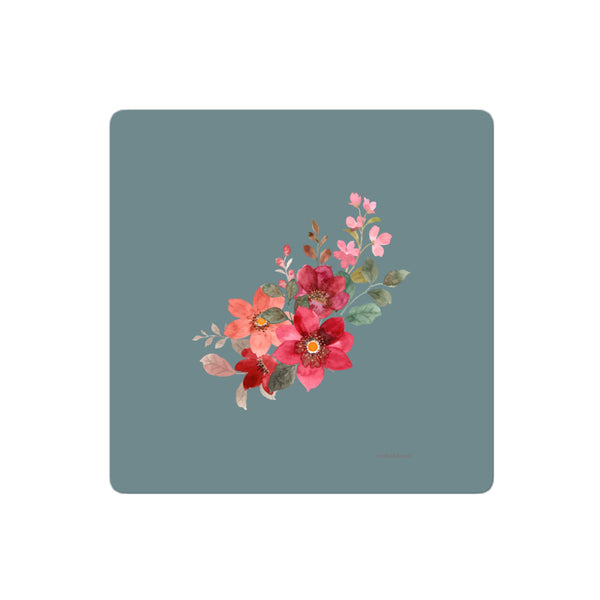 Pic - Flower 1 - Sticker - Grey-teal