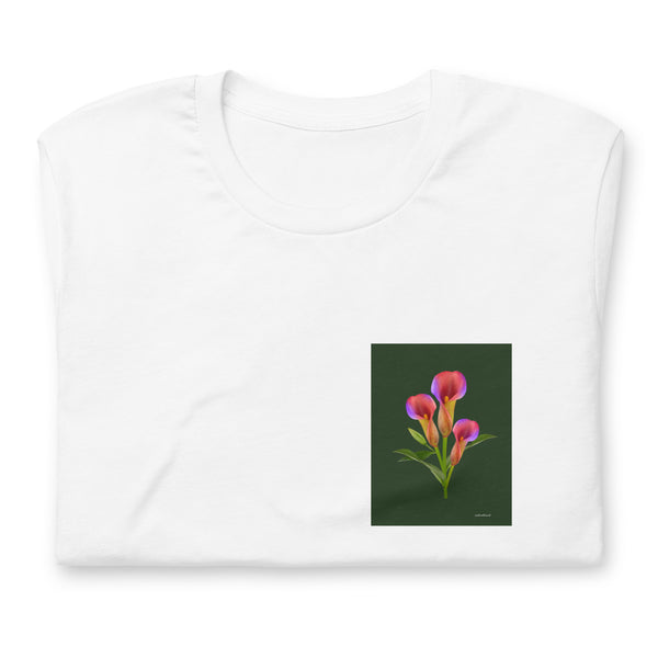 Pic shirt - dark green - flower